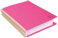 Exacompta ROCK'S Pak van 10 dossiermappen met balg en linnen rug - 320g/m2 - 24x32cm - Roze