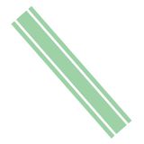 Ambiance Sticker Autokap Stripe, Racing Sticker Body Side Stripe Decal, Dak Rok Bumper Stripe Decal Vinyl, Gemodificeerde Stripe Decal Car Decor Mint - 1 Stuk 124 cm