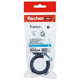 fischer FGRS Plus 1'' B - Premium buisklem eendelig, met snelsluiting en geluidsisolatie voor het bevestigen van leidingen tot 1". Aansluitschroefdraad M8-2 stuks - art.nr. 49863