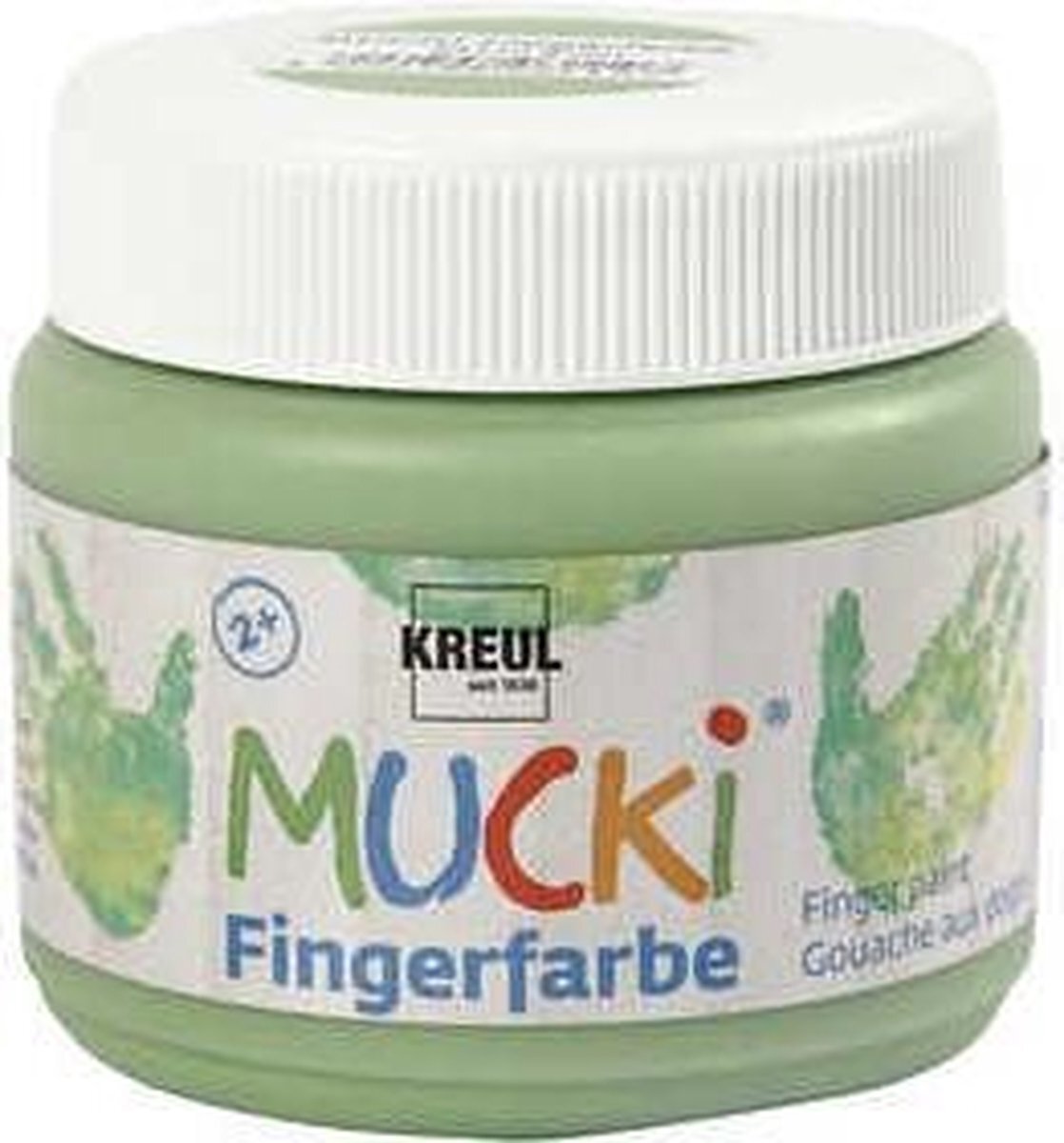 Mucki Groene Vingerverf – 150ml per stuk