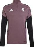 ADIDAS Real Madrid Trainingshirt Tiro 25 Lange Mouw Heren Paars Polyester