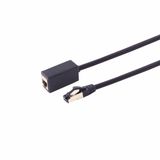 S/CONN maximum connectivity S/CONN 08-44055 netwerkkabel Zwart 5 m Cat8.1 S/FTP (S-STP) Rond