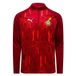 PUMA T-shirt fonctionnel 'Ghana' rouge / rouge foncé / blanc
