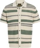 JACK&JONES JPRBLUHAMILTON BUTTON THROUGH POLO SS Heren Polo XL Groen