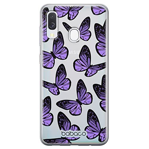 ERT GROUP mobiele telefoonhoesje voor Samsung A40 - Babaco Butterflies 002