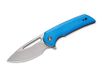 WE Knife Odium G10 Blue zakmes voor volwassenen, blauw, 15,7 cm