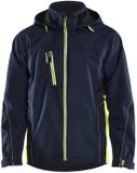 Blåkläder Shelljack bi-colour 4790-1977 - Donker marineblauw/High Vis Geel - XL