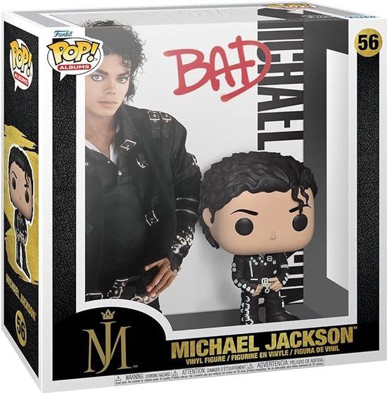 Funko Pop! Albums: Michael Jackson - Bad - Vinyl Figure #56