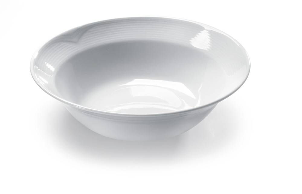 Hendi Saladeschaal 250 x 70 mm Saturn Wit Porselein
