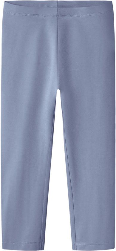 NAME IT - NKFVIVIAN CAPRI LEGGING FF NOOS - Meisjes - Leggings - Paars - Katoen/Elastaan - Maat 116