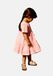 NAME IT Jurk 'NMFFelia' geel / lichtgroen / rosa
