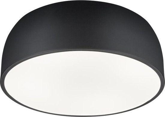 TRIO - Plafondlamp - 4-lichts - Ø 52 cm - Zwart