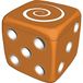 Giochi Uniti Twijfel oranje, dobbelspel, Italiaanse editie, GU681