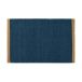 Chhatwal & Jonsson Paillasson Traceable Tarun 60x90 cm Bleu Foncé-Beige