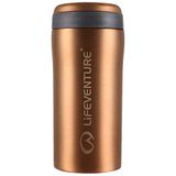 Lifeventure Thermische mok, lekvrij en vacuüm geïsoleerde herbruikbare koffie reisbeker, 300ml, koper