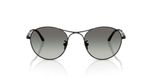 Giorgio Armani AR 6177 Lunettes de soleil homme Noir Rond Gris 50mm