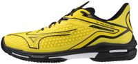Mizuno Wave Exceed Tour Padel Schoenen Geel/Zwart/Zwart Sand Maat 40.5