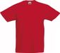 Fruit of the Loom T-shirt Kinderen maat 152 (12-13) 100% Katoen 5 stuks (Rood)