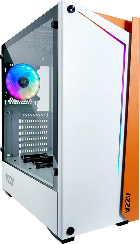 Azza Apollo 430 RGB Midi Tower Case Wit