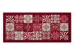BIANCHERIAWEB Suardi Tapijtloper voor keuken, antislip achterkant, loper, wasbaar, motief: Majolica