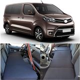 BREMER SITZBEZÜGE Camperbed, kinderbed, cabinebed, compatibel met FIAT Scudo 3 vanaf 2021, camperaccessoires, camperbed, campingaccessoire