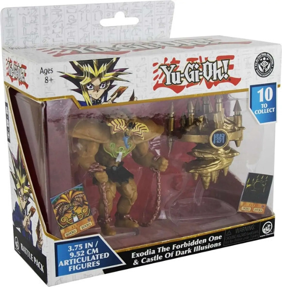 Super Impulse Yu-Gi-Oh! Action Figure Double Pack - Exodia The Forbidden One & Castle of Dark Illusions