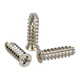 InLine Schroeven voor Ventilator Computerbehuizing - 5 x 16mm - 100 stuks - Zilver