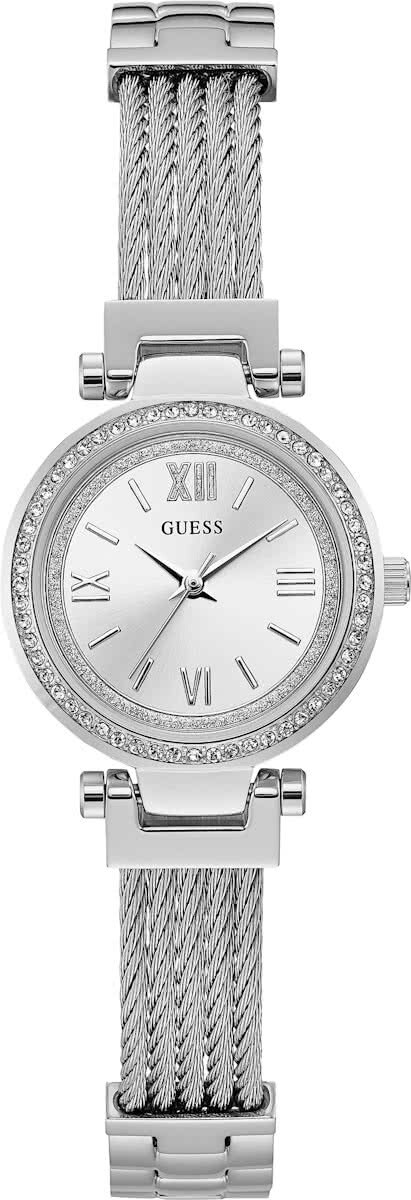Guess Watches W1009L1 - Horloge - Dames - Staal - Zilverkleurig - ? 27 mm
