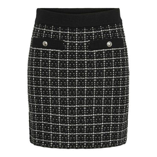 PIECES mini skirt black