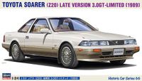 Hasegawa Modelbouwpakket Auto - 21166 Toyota Soarer Z20 Late Versie 3.0GT-Limited 1989 - Japanse Auto Plastic - 1:24 - Modelbouw