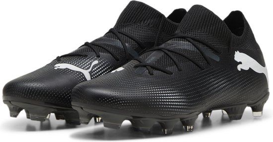 PUMA FUTURE 7 MATCH FG/AG Heren Sportschoenen - Puma Black-Puma White - Maat 42