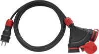 Awtools Extreme Serie - Verlengsnoer - 30m - 3 Stopcontacten - IP54