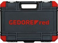 Gedore RED rode dopsleutelset 24-delig (17 inzetstukken) - 1/2 inch