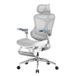 Sihoo Doro C300 Chaise de bureau ergonomique avec repose-pieds, accoudoirs ultra doux en 3D, soutien lombaire dynamique pour chaise bureau à domicile, fauteuil de bureau avec dossier réglable, gris