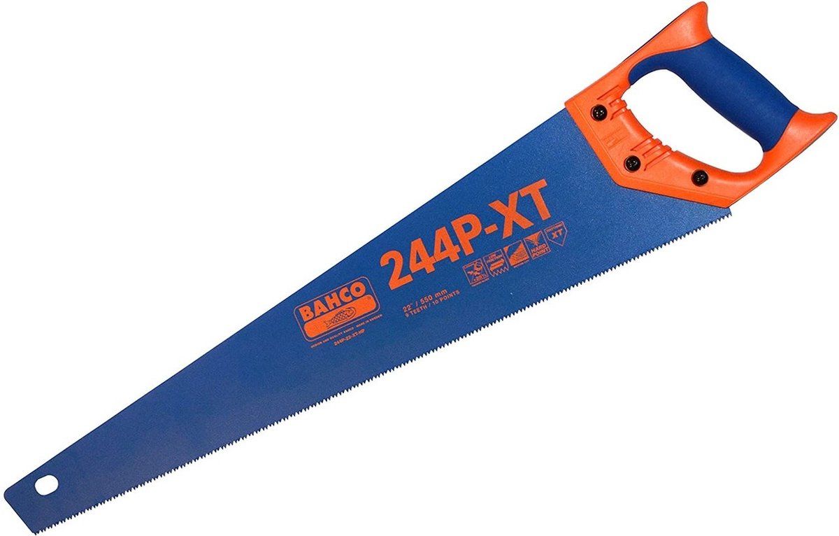 Bacho HANDZAAG BLAUW 22" XT TANDEN