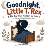 Goodnight, Little T. Rex: The Roar That Wouldn't Go Quiet - A Gentle Dinosaur Bedtime Story About Big Feelings, Calm Breaths, and Learning to Settle D