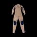 Mystic The One Fullsuit 4/3mm Zipfree - Burnt Orange