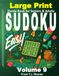 Sudoku Books for Seniors Large Print: Volume 9