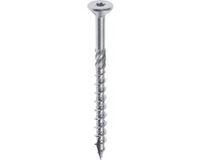 WOODIES® Ultimate WOODIES® 5x50 Platverzonkenkopschroef Torx RVS Deeldraad (200 stuks)