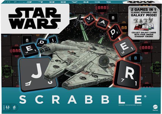 Scrabble Star Wars Bordspel | Strategisch Spel | Engels