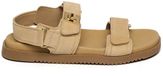 Steve Madden Mona-E Damessandalen camel suède platte sandalen maat 37