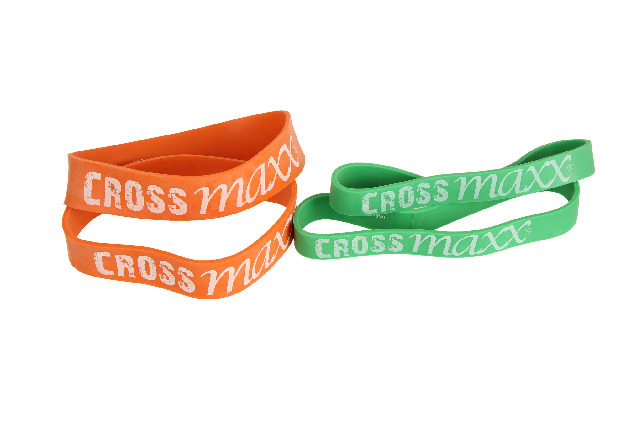 Lifemaxx Crossmaxx Mini Resistance Band Set - Heavy - 4 Pieces