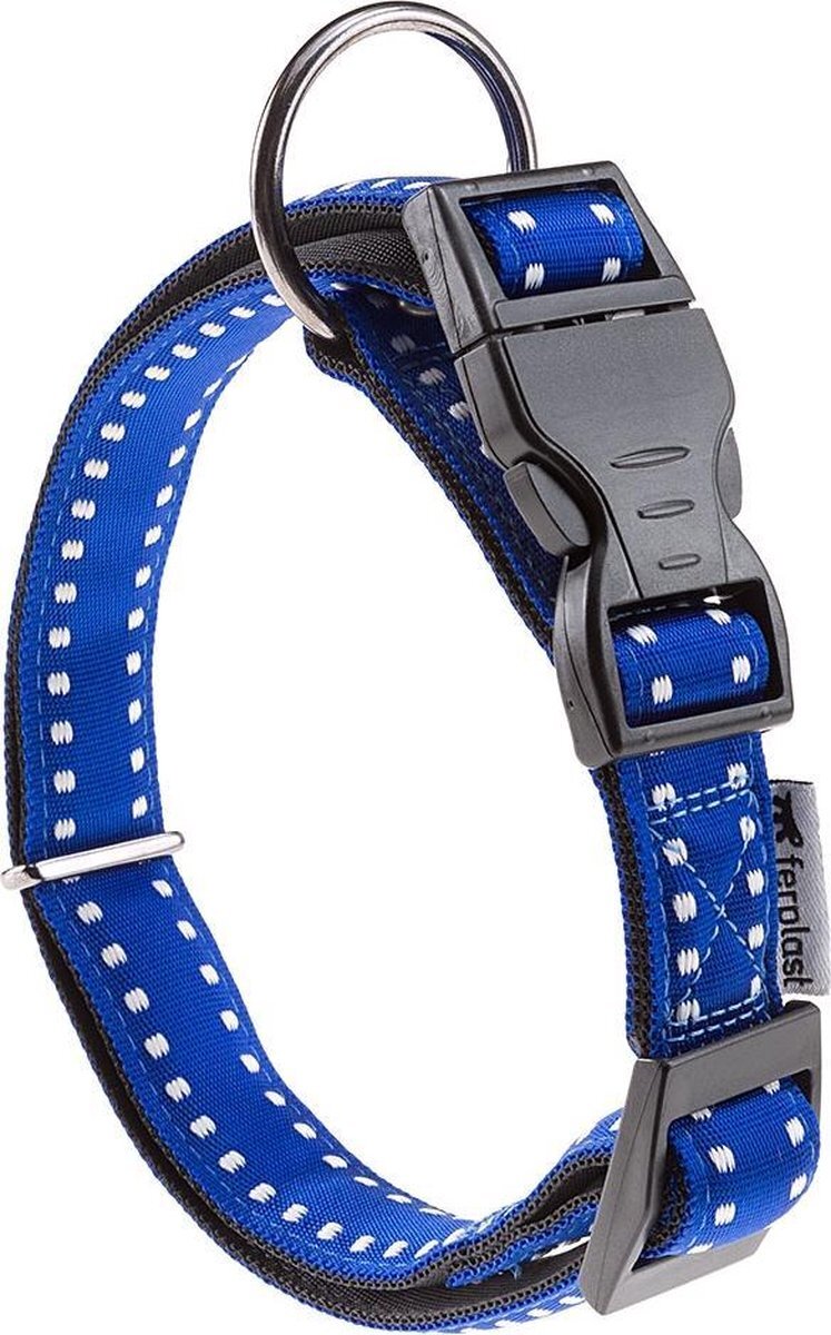 Ferplast Klikhalsband Honden Cricket Nylon Blauw blauw