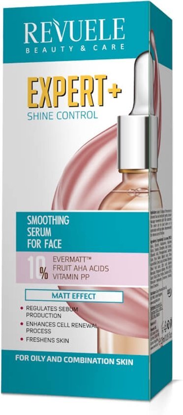 REVUELE Expert+ Shine Control Smoothing Serum for Face 25ml