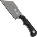 TOPS Knives Ivie IV-01, 1095 Tungsten Cerakote, Black Canvas Micarta, Nekmes, Cody Ivie Design