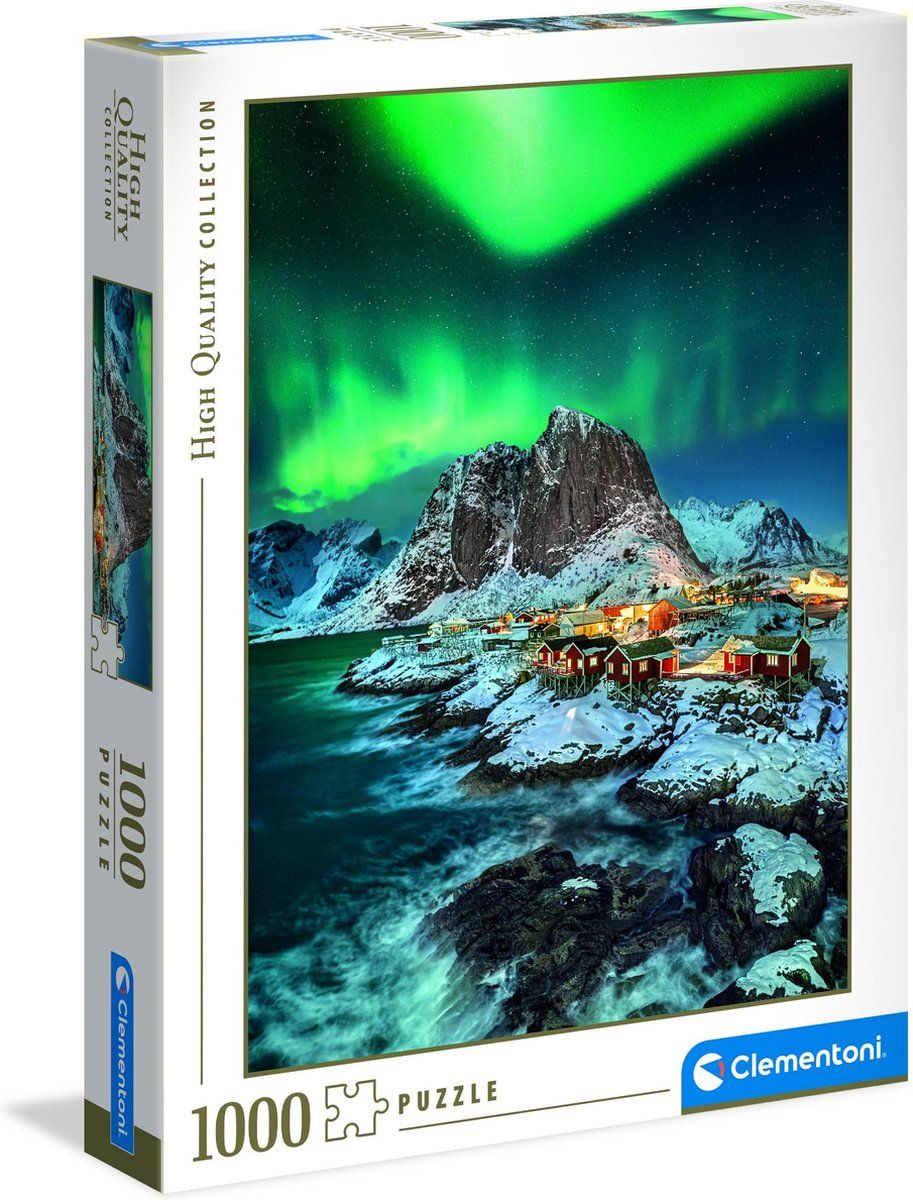 Clementoni Legpuzzel - High Quality Puzzel Collectie - Lofoten Islands - 1000 stukjes, puzzel volwassenen