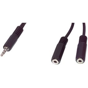 Valueline CABLE-415/5 - Audio kabel - 5 m - Zwart