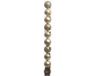 Decoris Boules de Noël - 10 pièces - Plastique - 6cm - Champagne