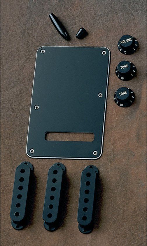 Fender Strat Accessory Kit zwart