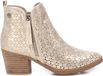 Refresh 172784 Booties Met Hak Beige EU 38 Vrouw